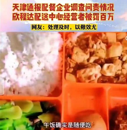 天津配餐事件爆料人最新,食品安全問題觸目驚心